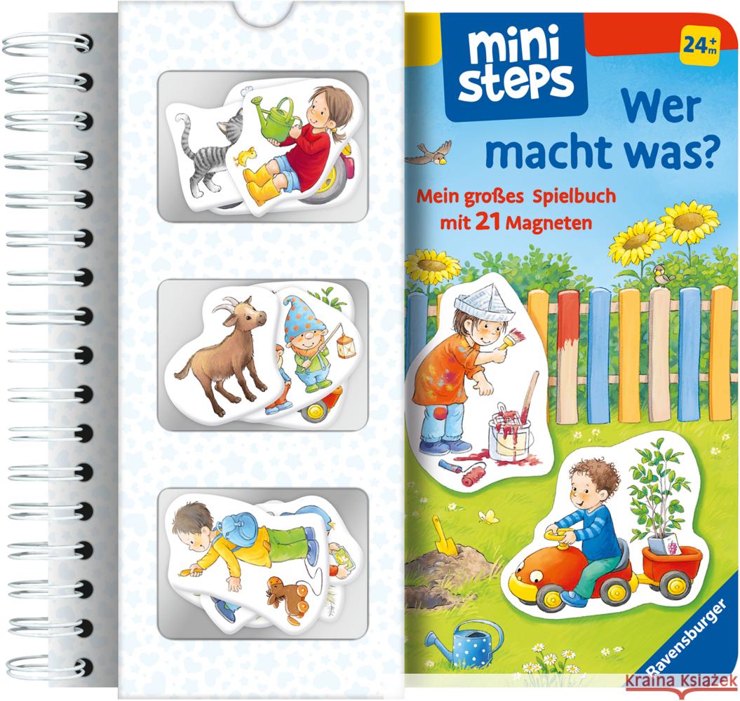 ministeps: Wer macht was? Senner, Katja 9783473302505 Ravensburger Verlag