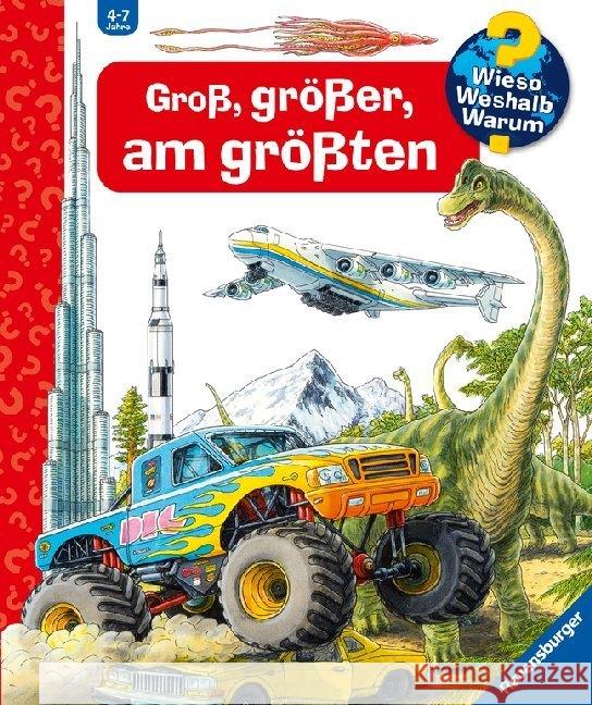 Groß, größer, am größten (Riesenbuch) Kessel, Carola von 9783473326709