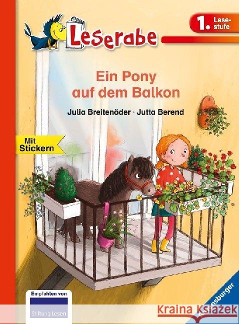 Ein Pony auf dem Balkon Breitenöder, Julia 9783473361311 Ravensburger Buchverlag