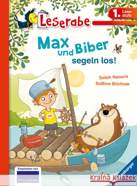 Max und Biber segeln los! Naoura, Salah 9783473361557 Ravensburger Verlag