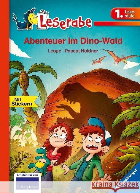 Abenteuer im Dino-Wald : Mit Stickern Leopé 9783473365470