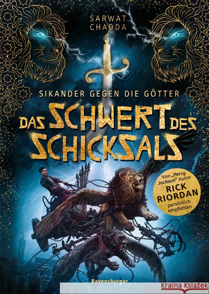 Sikander gegen die Götter: Das Schwert des Schicksals (Rick Riordan Presents) Chadda, Sarwat 9783473408740 Ravensburger Verlag