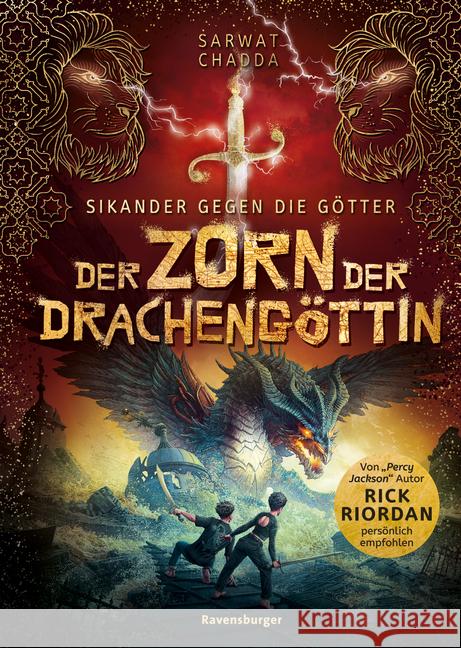 Sikander gegen die Götter, Band 2: Der Zorn der Drachengöttin (Rick Riordan Presents: abenteuerliche Götter-Fantasy ab 10 Jahre) Chadda, Sarwat 9783473408993 Ravensburger Verlag