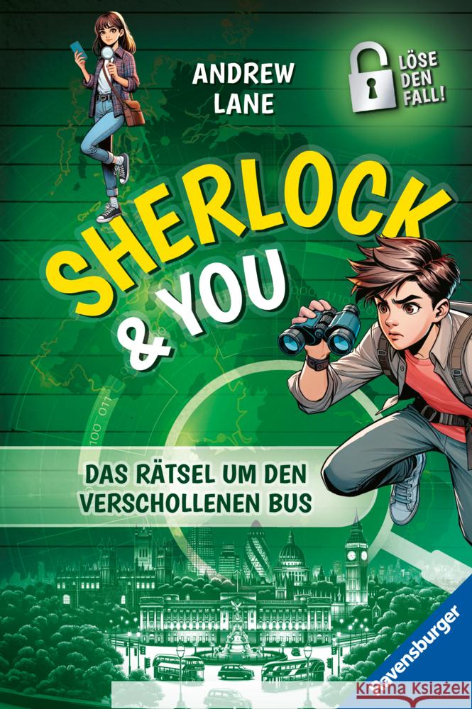 Sherlock & You, Band 3 - Das Rätsel um den verschollenen Bus Lane, Andrew 9783473409068