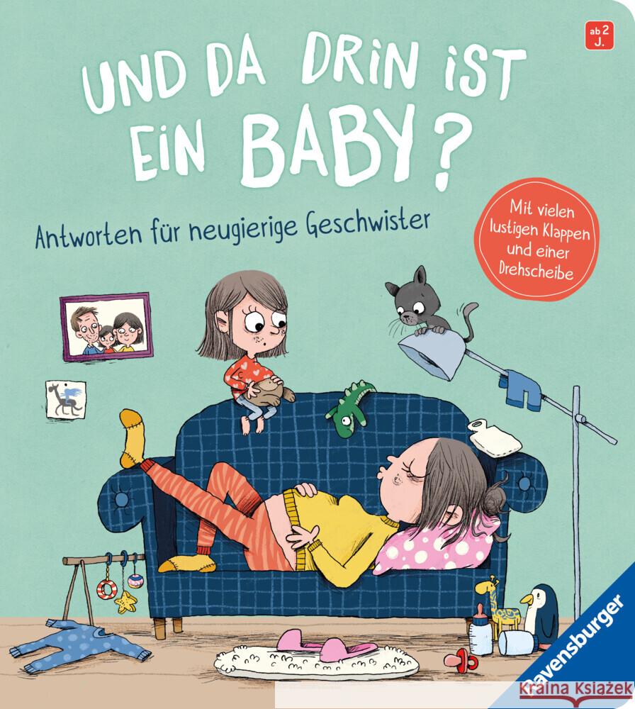 Und da drin ist ein Baby? Antworten für neugierige Geschwister Grimm, Sandra 9783473418282