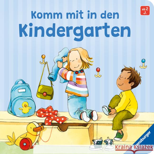 Komm mit in den Kindergarten Schwarz, Regina 9783473418350 Ravensburger Verlag