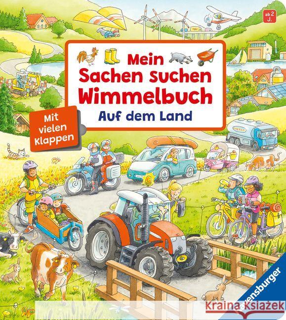 Mein Sachen suchen Wimmelbuch: Auf dem Land Gernhäuser, Susanne 9783473418817