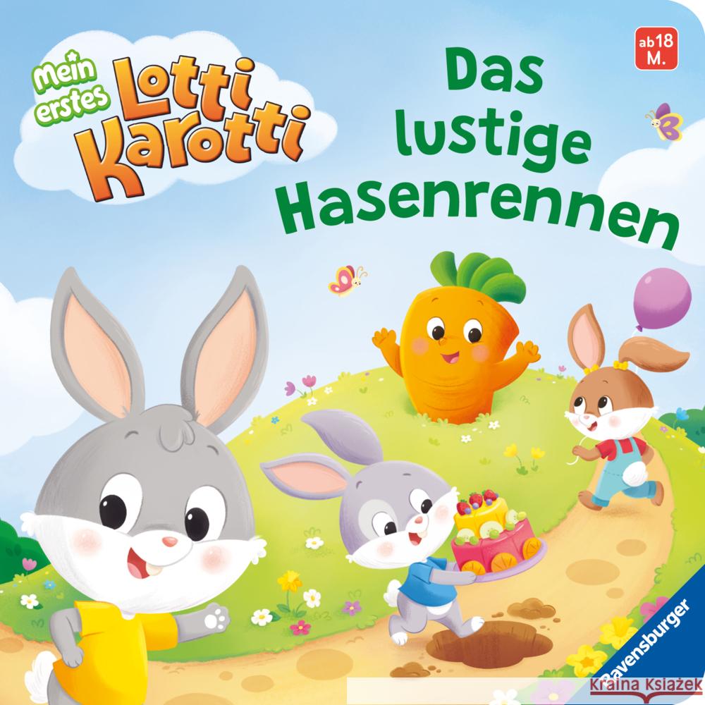 Mein erstes Lotti Karott: Das lustige Hasenrennen - ein Buch für kleine Fans des Kinderspiel-Klassikers Lotti Karotti Penners, Bernd 9783473419036