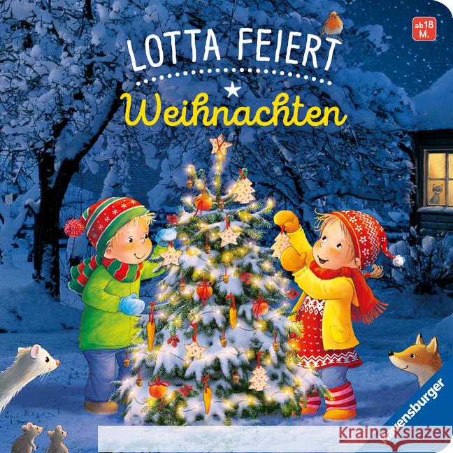 Lotta feiert Weihnachten Grimm, Sandra 9783473419227 Ravensburger Verlag