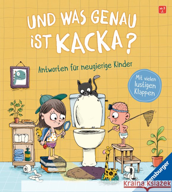 Und was genau ist Kacka? Antworten für neugierige Kinder Grimm, Sandra 9783473419296 Ravensburger Verlag