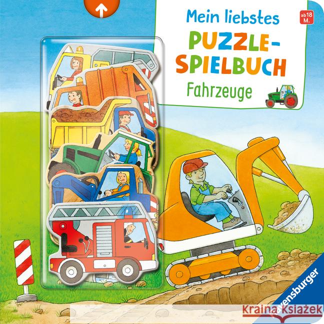 Mein liebstes Puzzle-Spielbuch: Fahrzeuge Cuno, Sabine 9783473420032