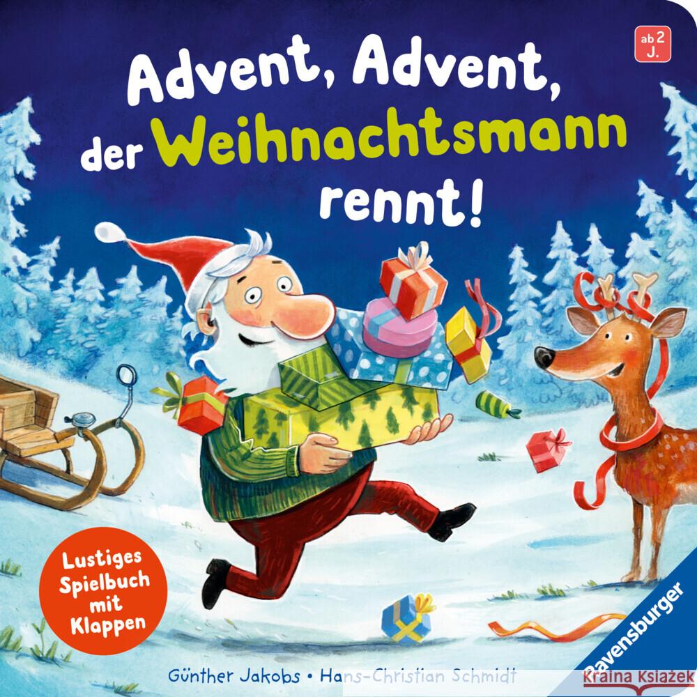 Advent, Advent, der Weihnachtsmann rennt! Schmidt, Hans-Christian 9783473421213