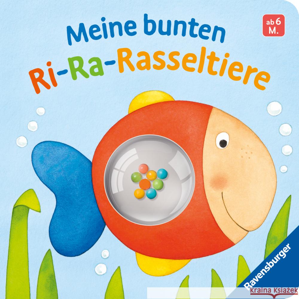 Meine bunten Ri-Ra-Rasseltiere Milk,  Ina 9783473421657 Ravensburger Verlag