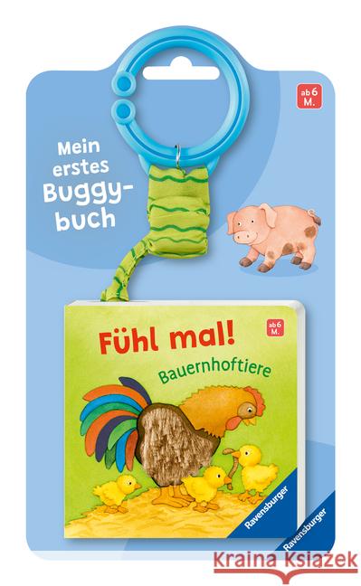 Mein erstes Buggybuch: Fühl mal! Bauernhoftiere Yaga, Ava-Barb 9783473421701