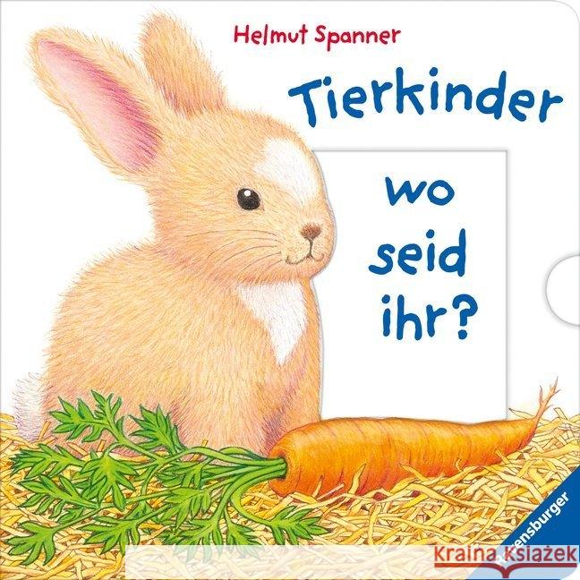 Tierkinder, wo seid ihr? Spanner, Helmut 9783473435159