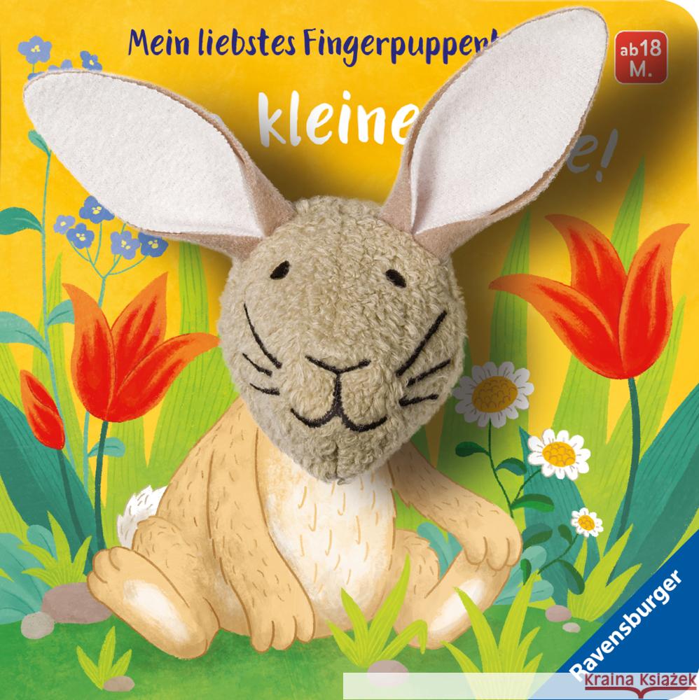 Mein liebstes Fingerpuppenbuch: Hallo, kleiner Hase! Penners, Bernd 9783473438976