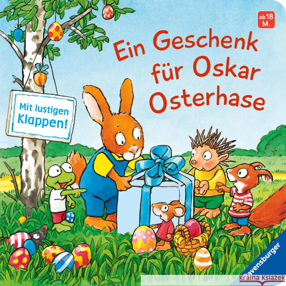Ein Geschenk für Oskar Osterhase Schwarz, Regina 9783473438983 Ravensburger Verlag