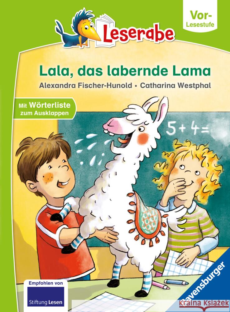 Lala, das labernde Lama - Leserabe ab Vorschule - Erstlesebuch für Kinder ab 5 Jahren Fischer-Hunold, Alexandra 9783473462131