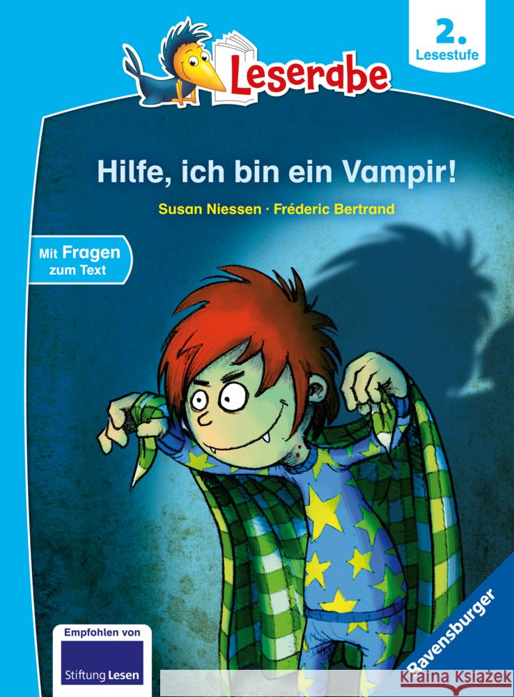 Hilfe, ich bin ein Vampir! - Leserabe 2. Klasse - Erstlesebuch für Kinder ab 7 Jahren Niessen, Susan 9783473462254 Ravensburger Verlag