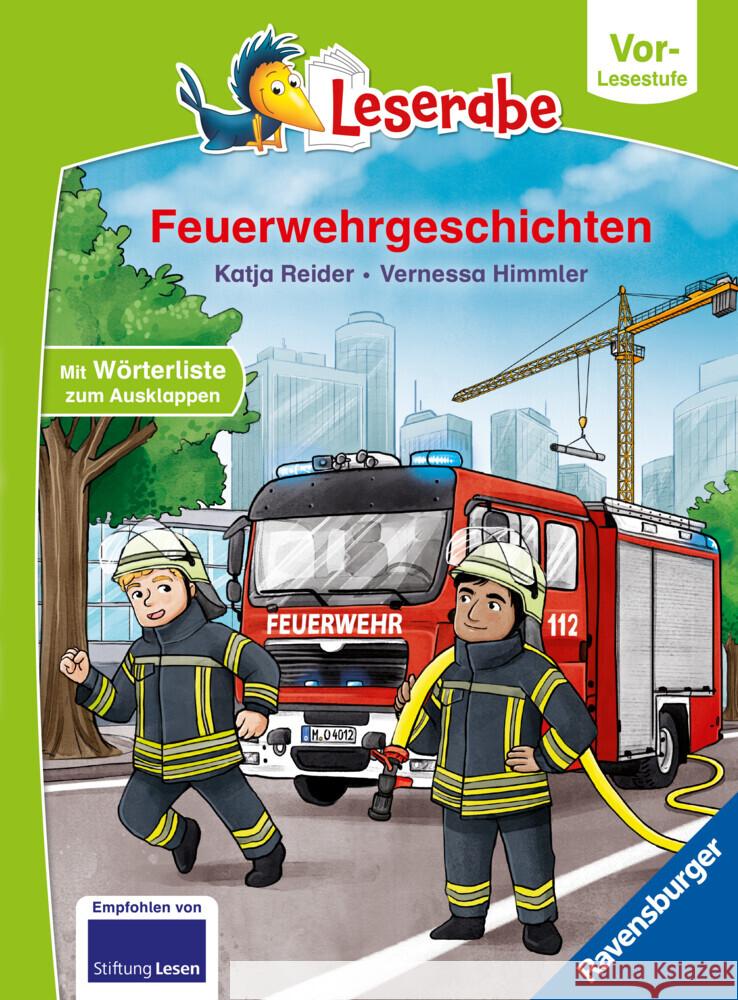 Feuerwehrgeschichten - Leserabe ab Vorschule - Erstlesebuch für Kinder ab 5 Jahren Reider, Katja 9783473462735