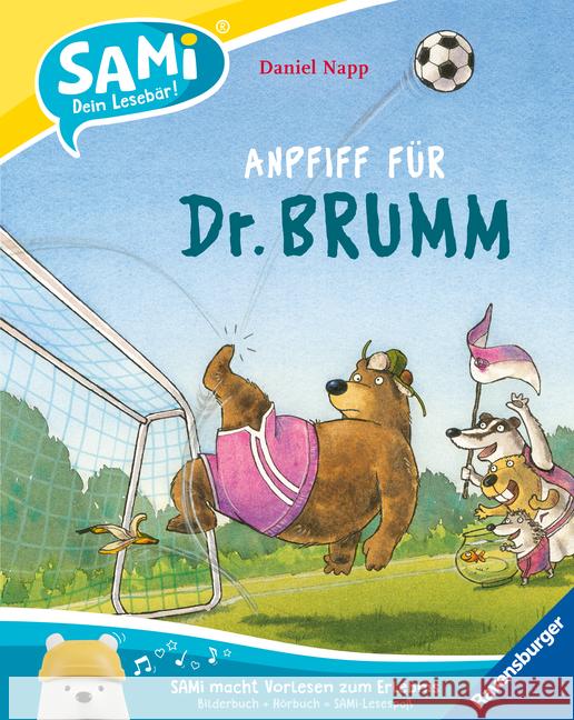 SAMi - Anpfiff für Dr. Brumm Napp, Daniel 9783473462803 Ravensburger Verlag