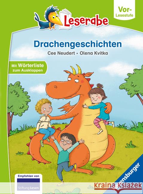 Drachengeschichten - Leserabe ab Vorschule - Erstlesebuch für Kinder ab 5 Jahren Neudert,  Cee 9783473462827 Ravensburger Verlag