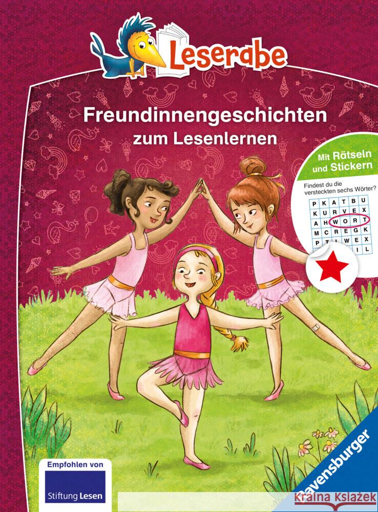 Die schönsten Freundinnengeschichten zum Lesenlernen - Leserabe ab 1. Klasse - Erstlesebuch für Kinder ab 6 Jahren Peters, Barbara, Jablonski, Marlene 9783473463602 Ravensburger Verlag