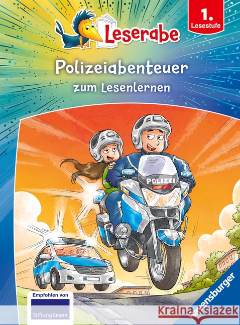 Leserabe Sonderausgaben - Polizeiabenteuer zum Lesenlernen Reider, Katja, Wich, Henriette 9783473464579 Ravensburger Verlag
