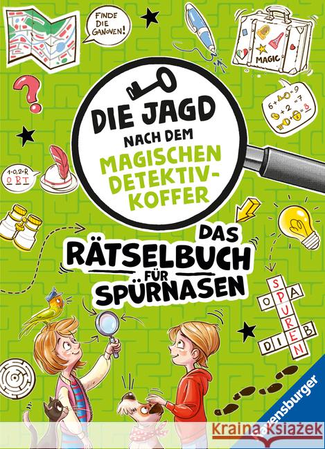 Ravensburger Die Jagd nach dem magischen Detektivkoffer: Das Rätselbuch für Spürnasen Ronto, Melinda, Stronk, Cally 9783473488803 Ravensburger Verlag