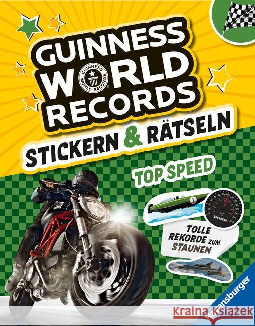 Guinness World Records Stickern und Rätseln: Top Speed Adler, Eddi, Richter, Martine 9783473489527