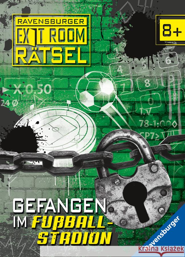 Ravensburger Exit Room Rätsel: Gefangen im Fußballstadion Löwenberg, Ute 9783473489824 Ravensburger Verlag