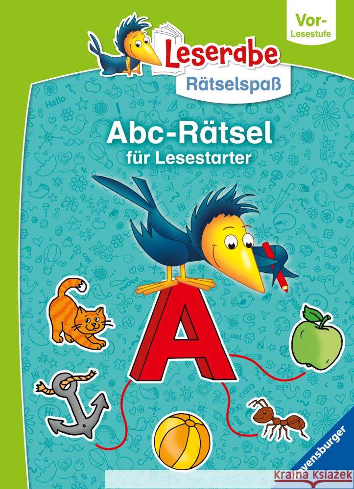 Ravensburger Leserabe Rätselspaß - Abc-Rätsel für Lesestarter ab 5 Jahren - Vor-Lesestufe Bürgermeister, Tanja 9783473489862