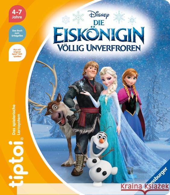 tiptoi® Die Eiskönigin - Völlig unverfroren Neubauer, Annette 9783473492688 Ravensburger Verlag