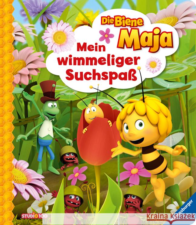 Die Biene Maja: Mein wimmeliger Suchspaß Eidner, Edina 9783473496716 Ravensburger Verlag