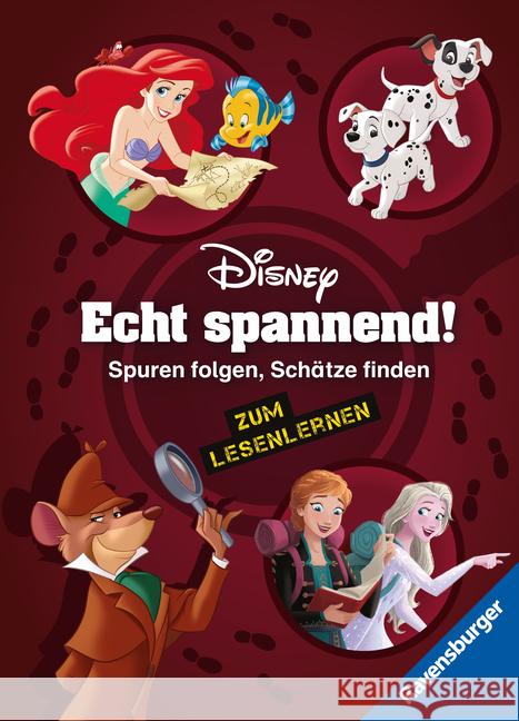 Disney - Echt spannend! Spuren folgen, Schätze finden - zum Lesenlernen Neubauer, Annette 9783473498413 Ravensburger Verlag