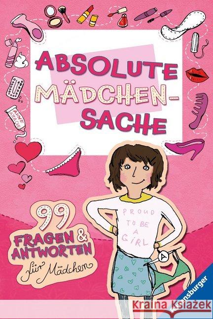 Absolute Mädchensache : 99 Fragen und Antworten für Mädchen Thor-Wiedemann, Sabine 9783473553594