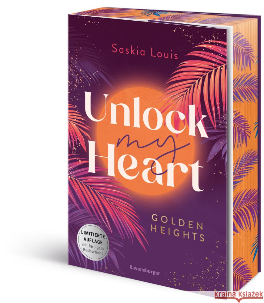 Unlock My Heart. Golden-Heights-Reihe, Band 1 (humorvolle New-Adult-Romance für alle Fans von Stella Tack | Limitierte Auflage mit Farbschnitt) Louis, Saskia 9783473586646