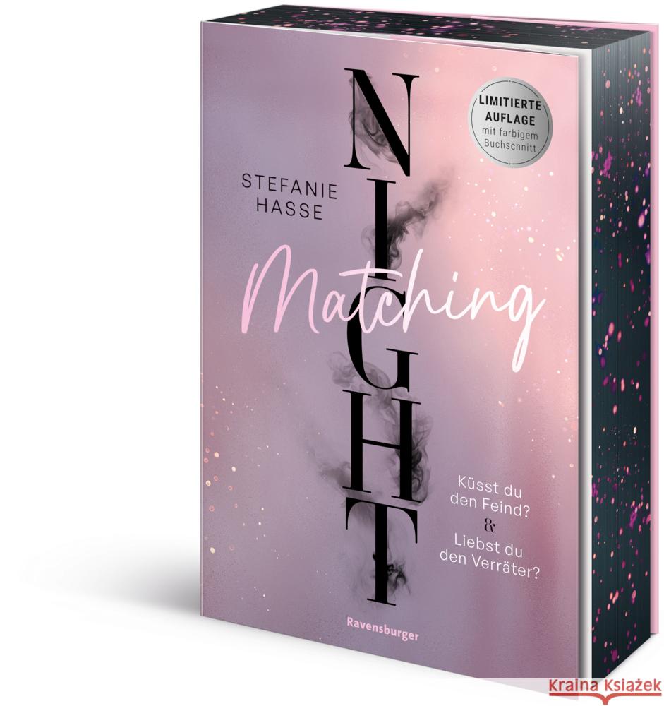 Matching Night, Band 1 & 2: Küsst du den Feind? & Liebst du den Verräter? (Limitierte Ausgabe mit Farbschnitt | Doppelband | New Adult Romantic Suspense | 1. Platz beim Lovelybooks Community Award) Hasse, Stefanie 9783473586806