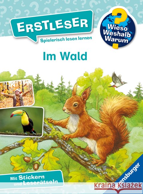 Wieso? Weshalb? Warum? Erstleser, Band 17 - Im Wald Noa, Sandra 9783473600960 Ravensburger Verlag