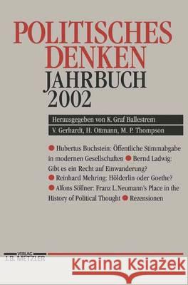 Politisches Denken Jahrbuch 2002 