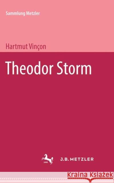 Theodor Storm Hartmut Vincon 9783476101228