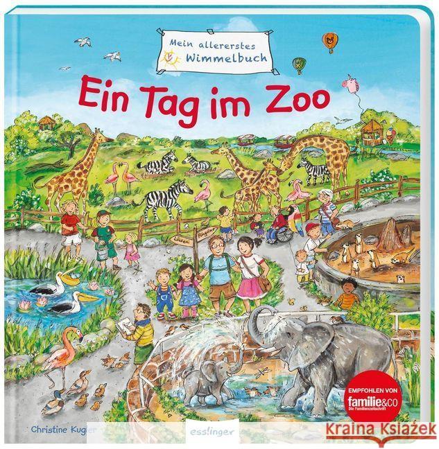 Mein allererstes Wimmelbuch: Ein Tag im Zoo Schumann, Sibylle 9783480235582 Esslinger in der Thienemann-Esslinger Verlag 