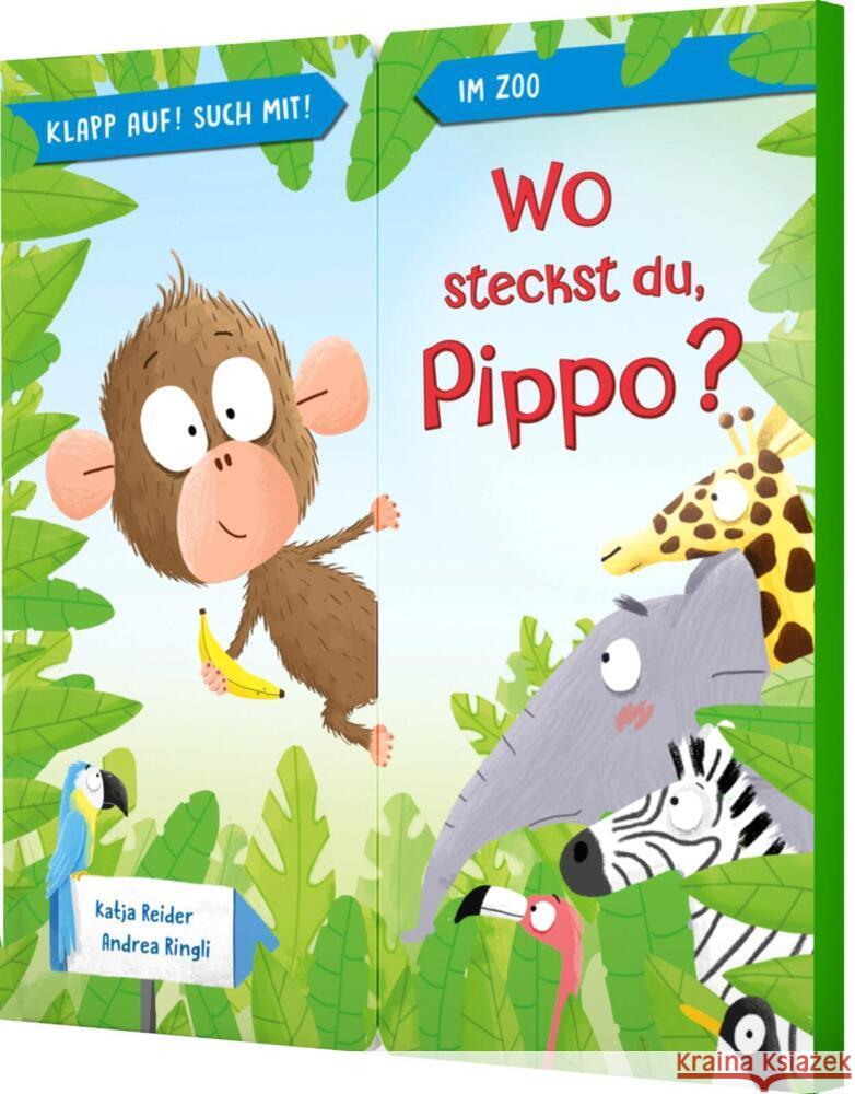 Klapp auf! Such mit!: Wo steckst du, Pippo? Reider, Katja 9783480237951