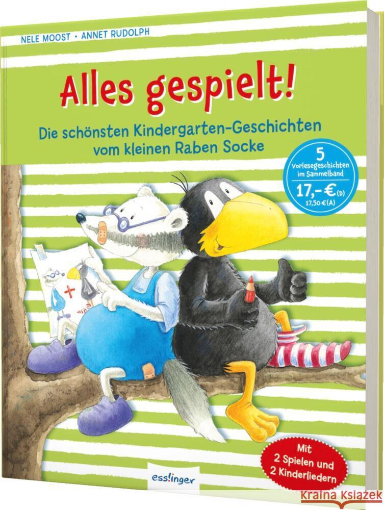 Der kleine Rabe Socke: Alles gespielt! Moost, Nele 9783480238309