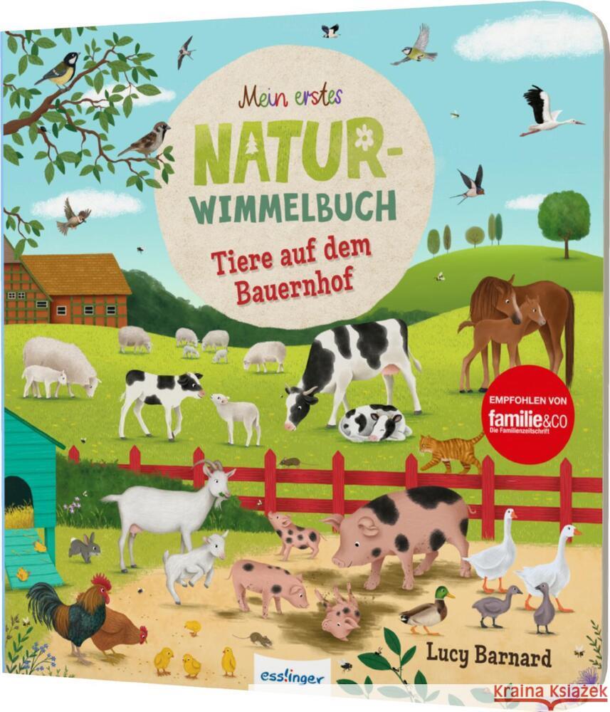 Mein erstes Natur-Wimmelbuch: Tiere auf dem Bauernhof Schumann, Sibylle 9783480238613