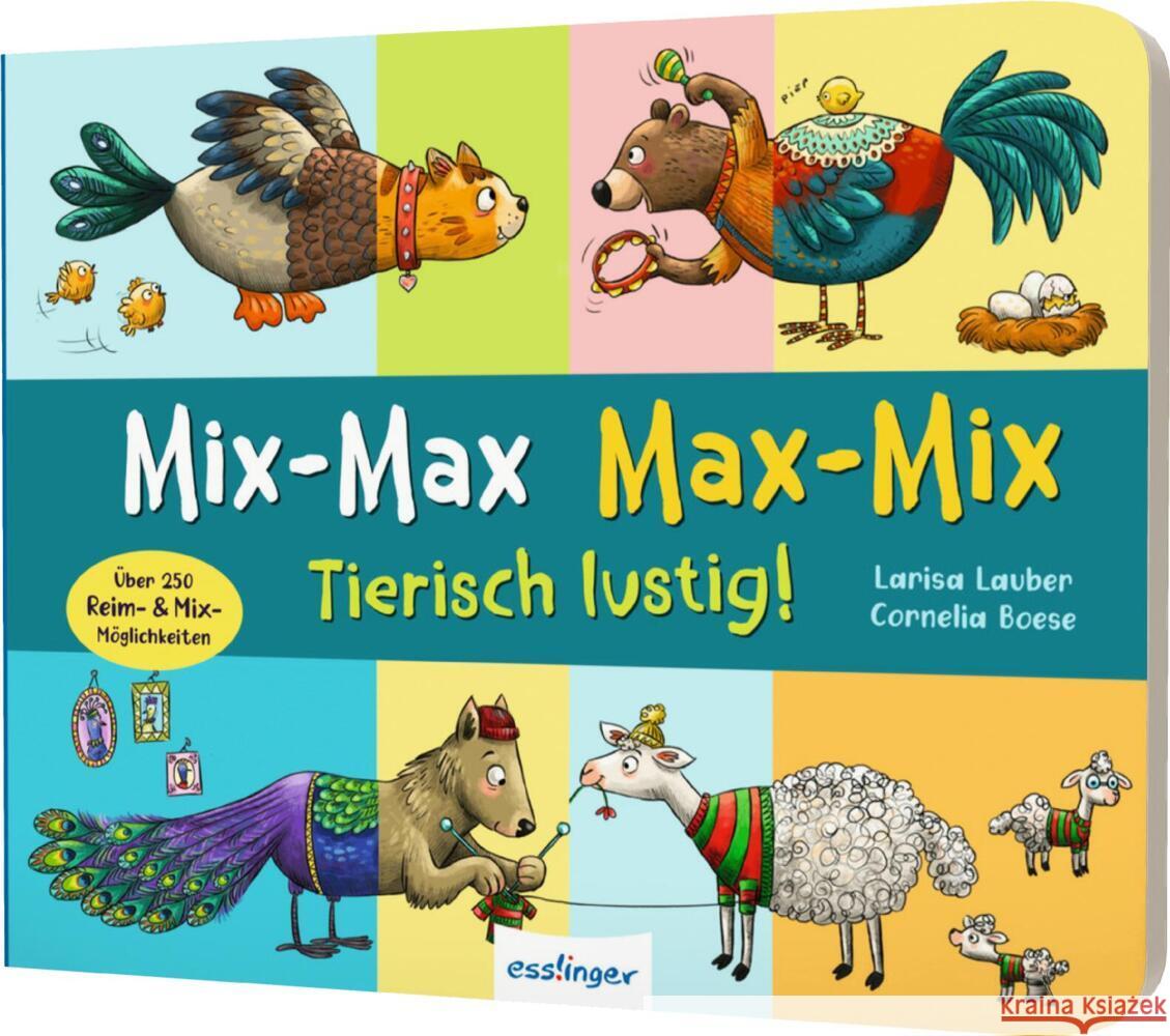 Mix-Max Max-Mix: Tierisch Lustig! Boese, Cornelia 9783480238774