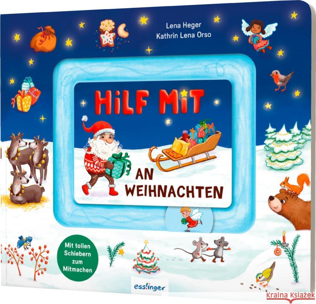 Meine Schiebebahn-Pappe: Hilf mit an Weihnachten Orso, Kathrin Lena 9783480239207