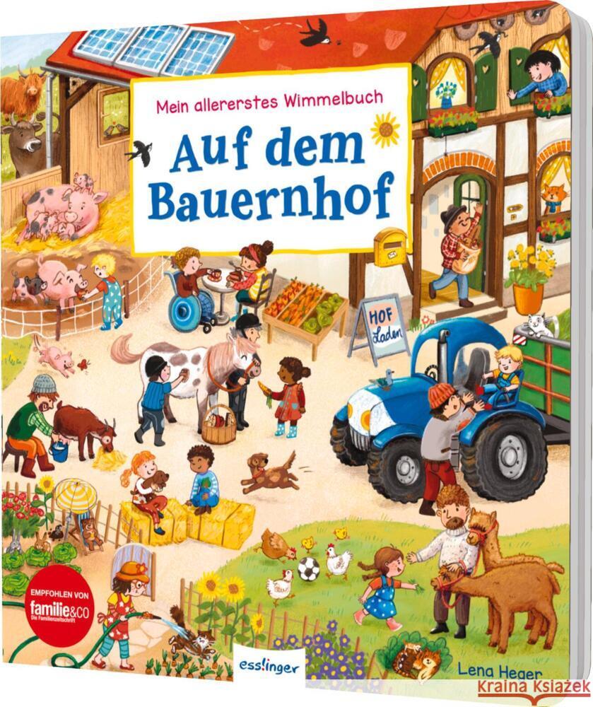 Mein allererstes Wimmelbuch: Auf dem Bauernhof Schumann, Sibylle 9783480239832