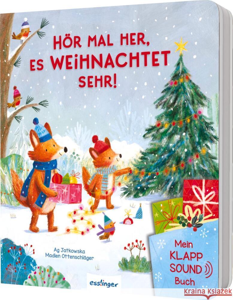 Mein Klapp-Sound-Buch: Hör mal her, es weihnachtet sehr! Ottenschläger, Madlen 9783480239948 Esslinger in der Thienemann-Esslinger Verlag 