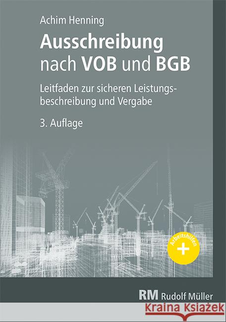 Ausschreibung nach VOB und BGB Henning, Achim 9783481043032